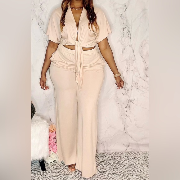 NWT Wide Leg Pant Set (Last One) - Picture 3 of 3